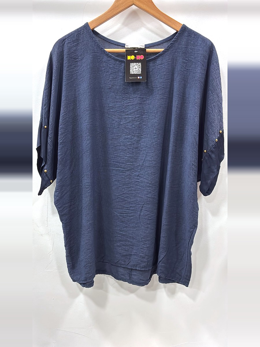 Blusa Atenea en marino