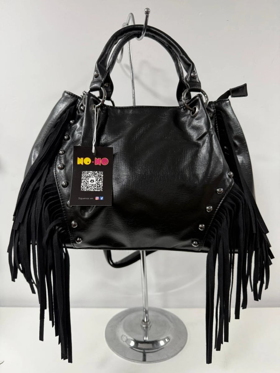 Bolso Tachas en Negro
