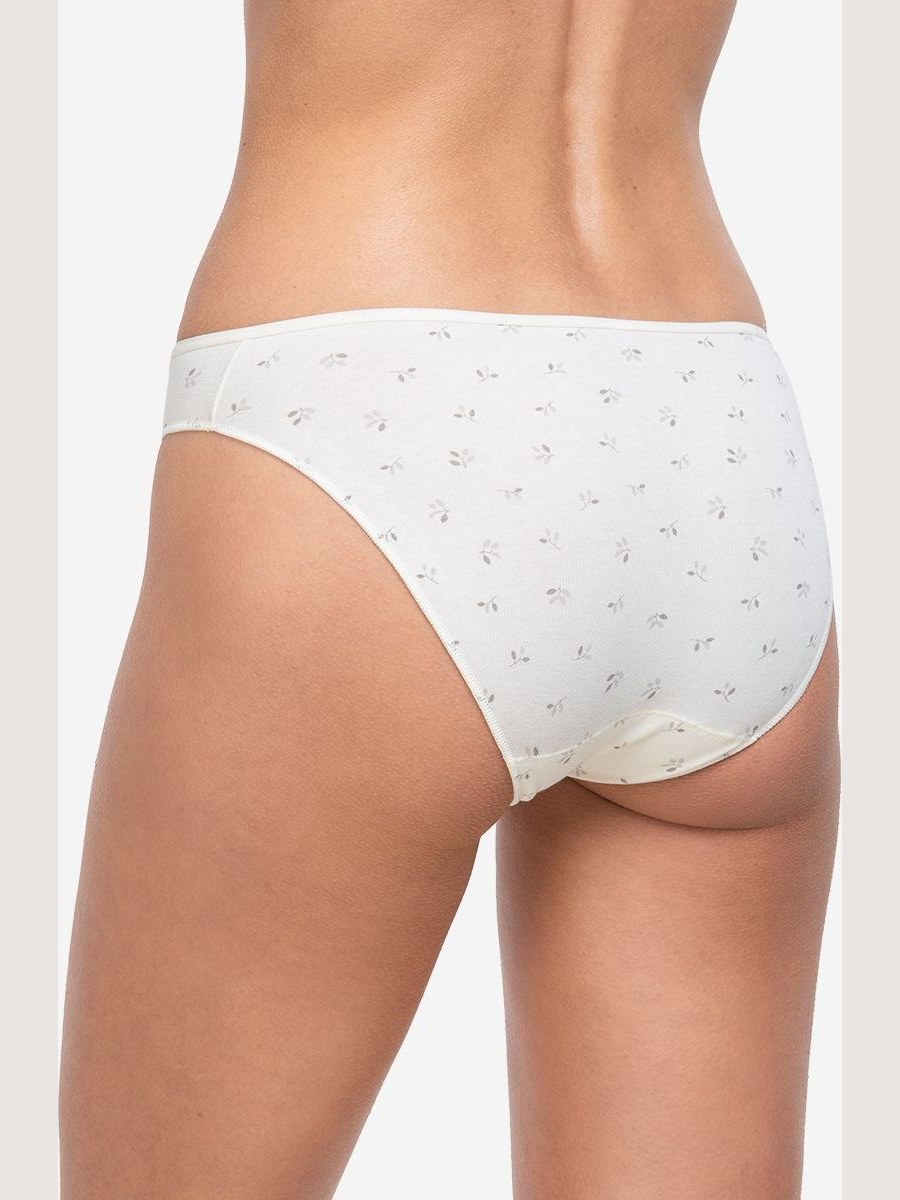 Braguita midi de algodón con florecitas Avet 32067 en Malva