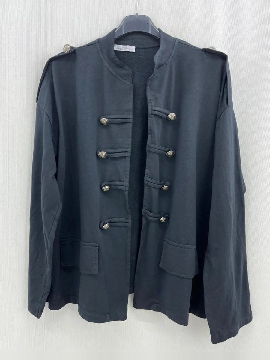 Chaqueta Galones en negro