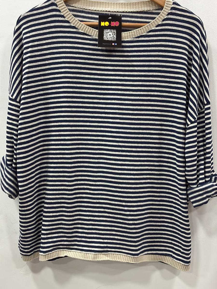 Jersey de rayas India en Marino