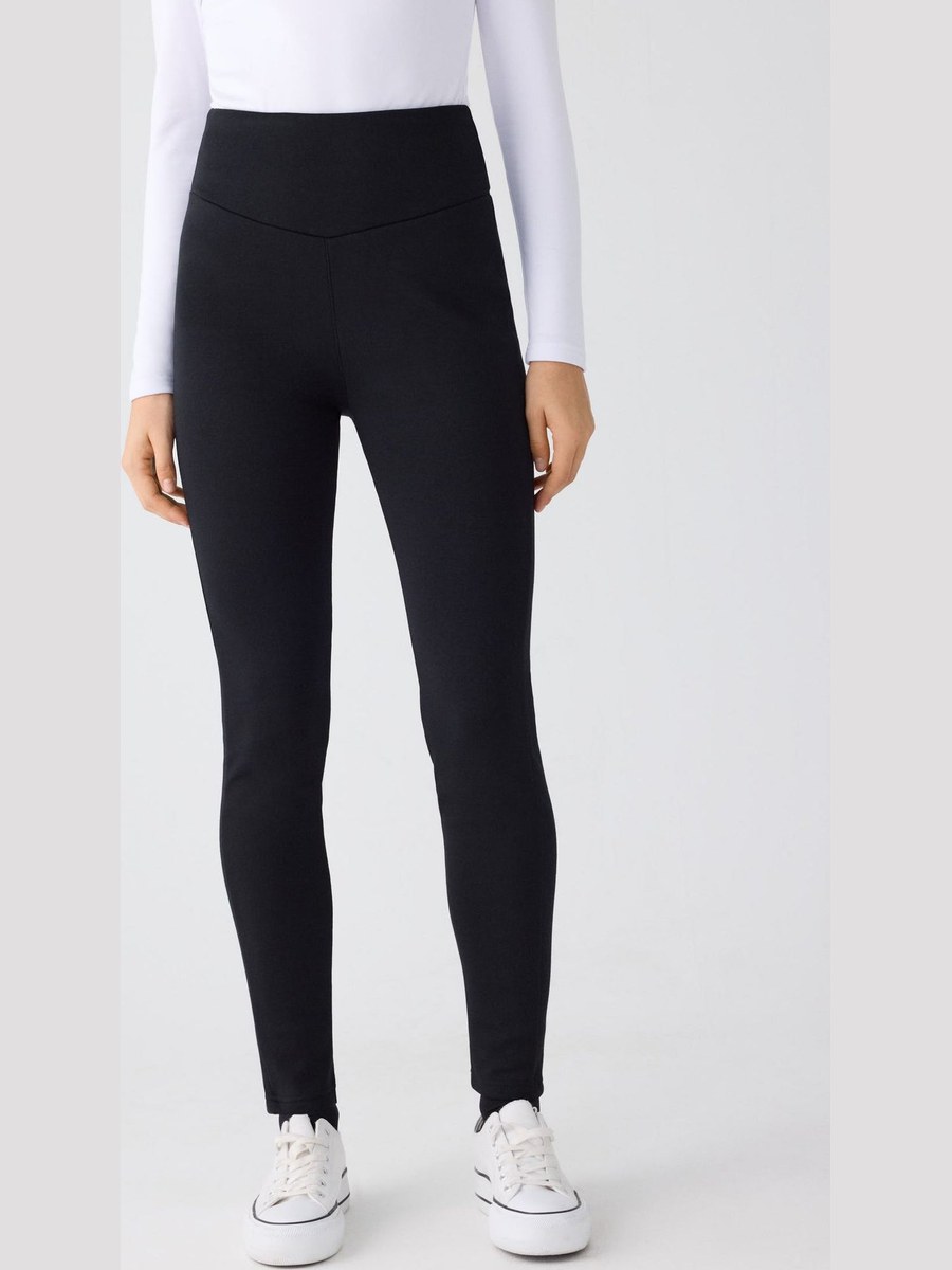 Leggings térmicos afelpados 70470 Ysabel Mora en Negro