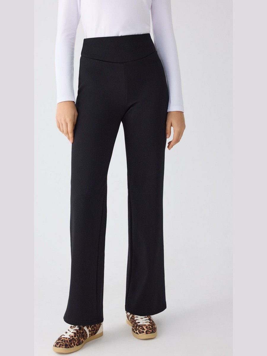 Leggings térmicos de pierna ancha 70471 Ysabel Mora en Negro