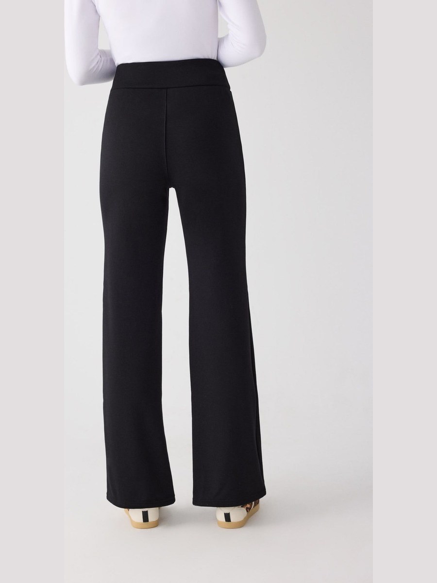Leggings térmicos de pierna ancha 70471 Ysabel Mora en Negro