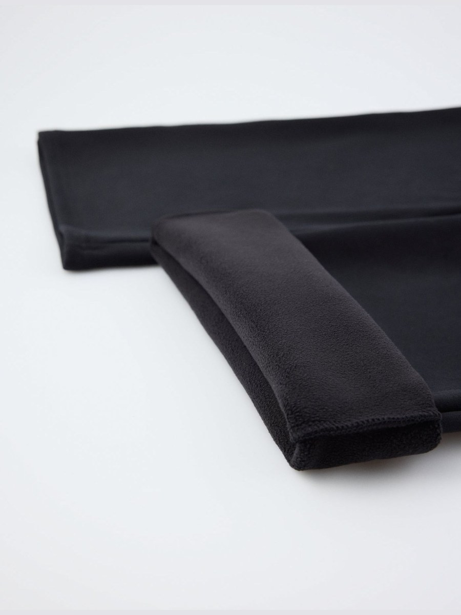 Leggings térmicos de pierna ancha 70471 Ysabel Mora en Negro
