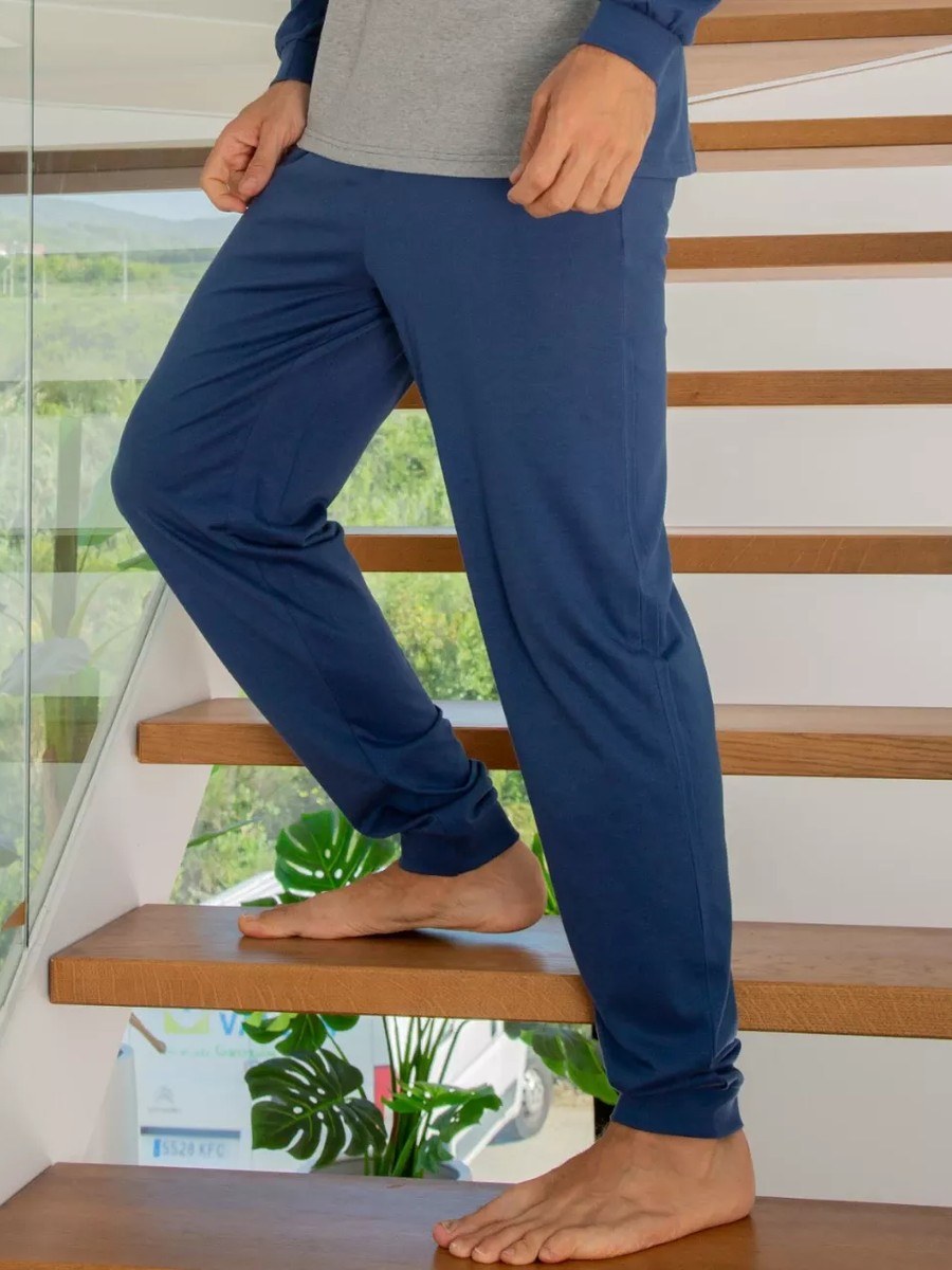 Pijama de hombre de algodón 255001 Muslher