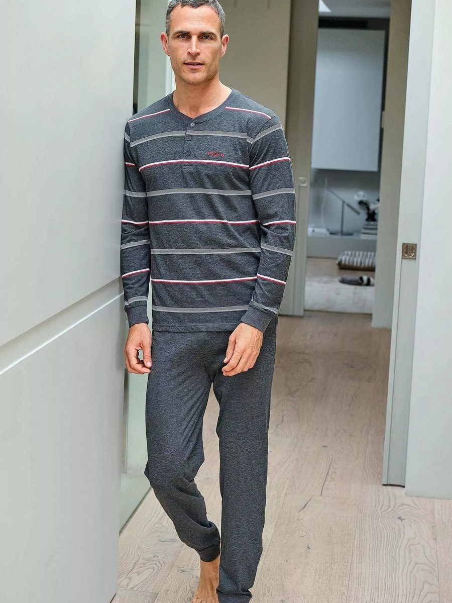 Pijama de hombre de algodón 265013 Muslher
