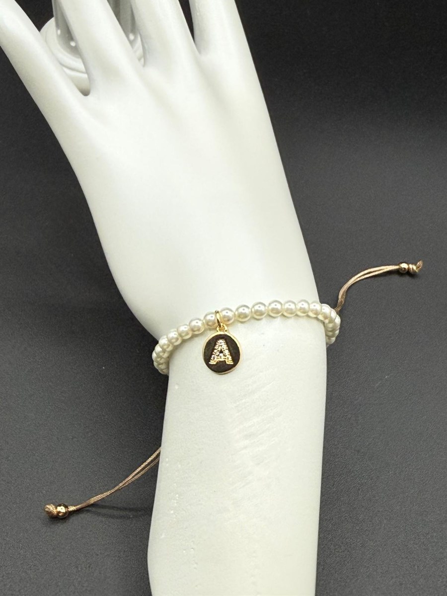 Pulsera Inicial con la inicial A