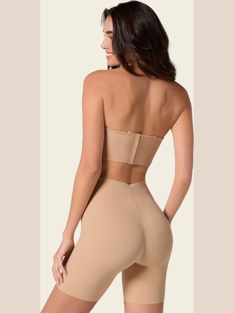 Short moldeador ultraplano efecto invisible Leonisa en Nude
