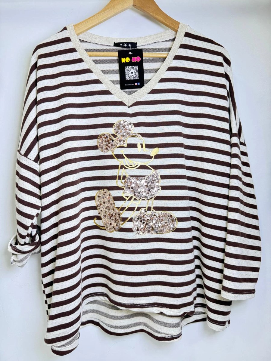 Sudadera Silvia en Marrón chocolate